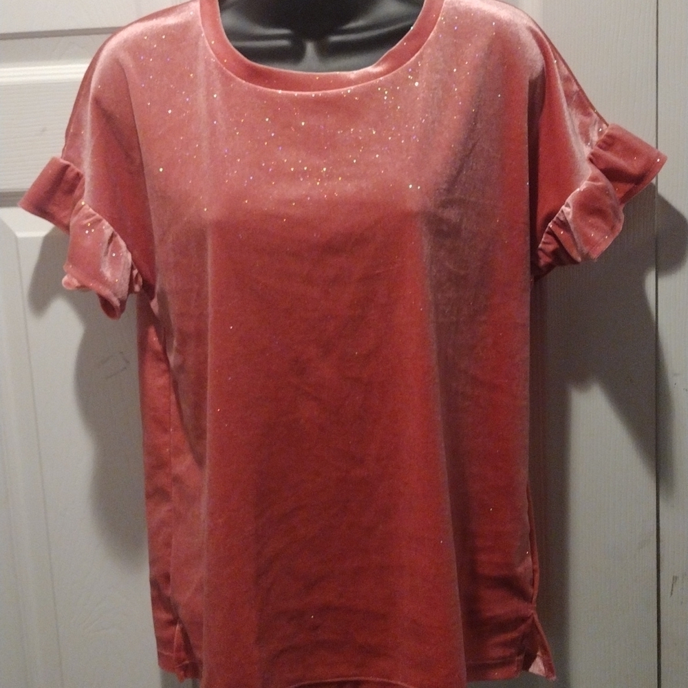 Old Navy Velvet Inspired Top S